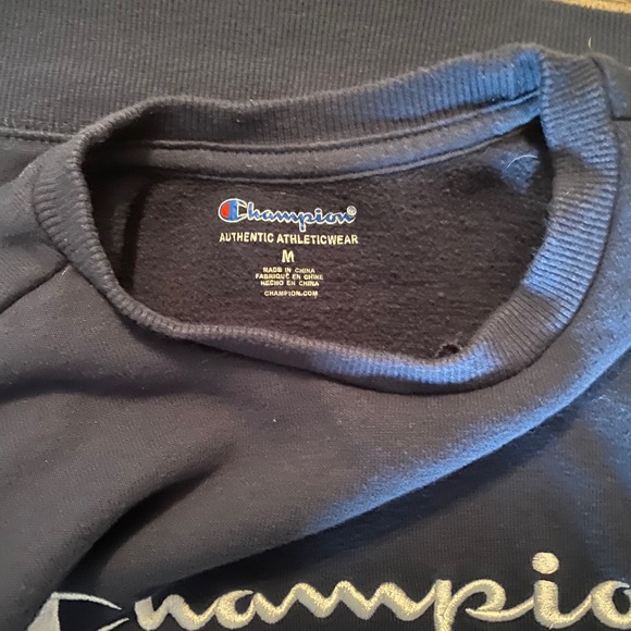 💙Champion Boys Blue Sweatshirt Size M - Picture 5 of 5
